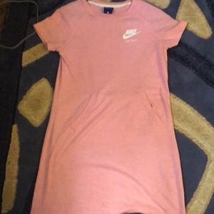Girls Pink Nike dress